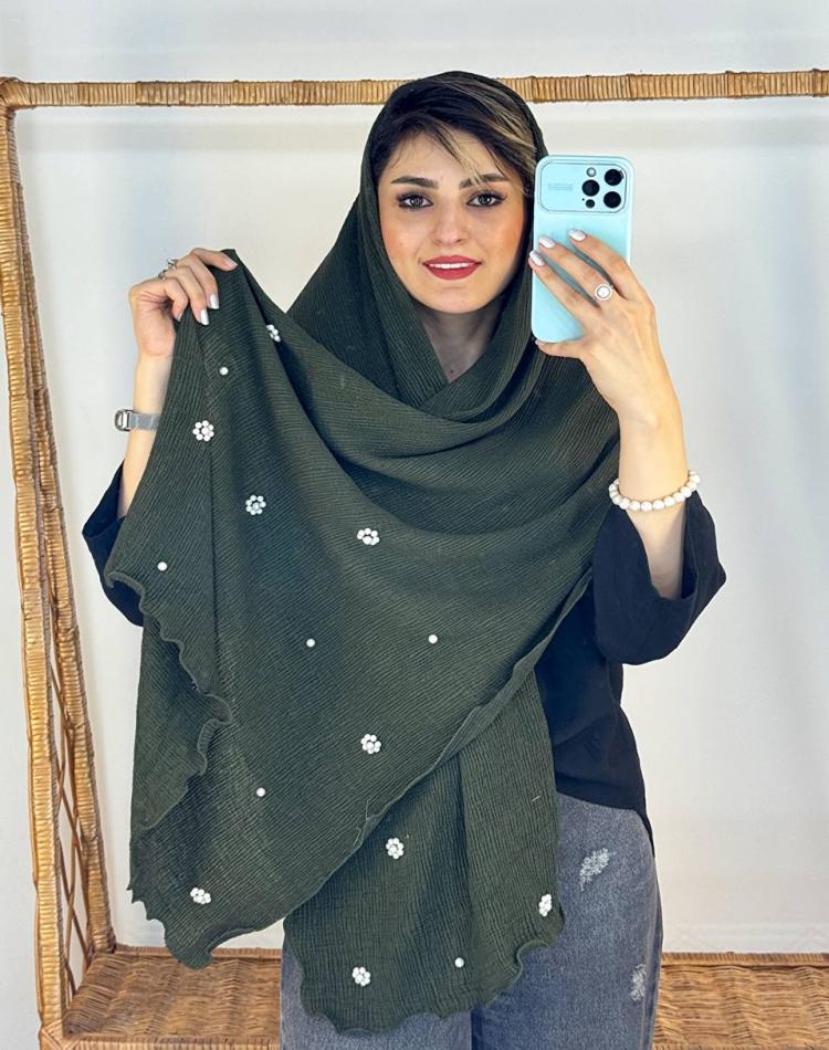 شال حاشيه مرواريد