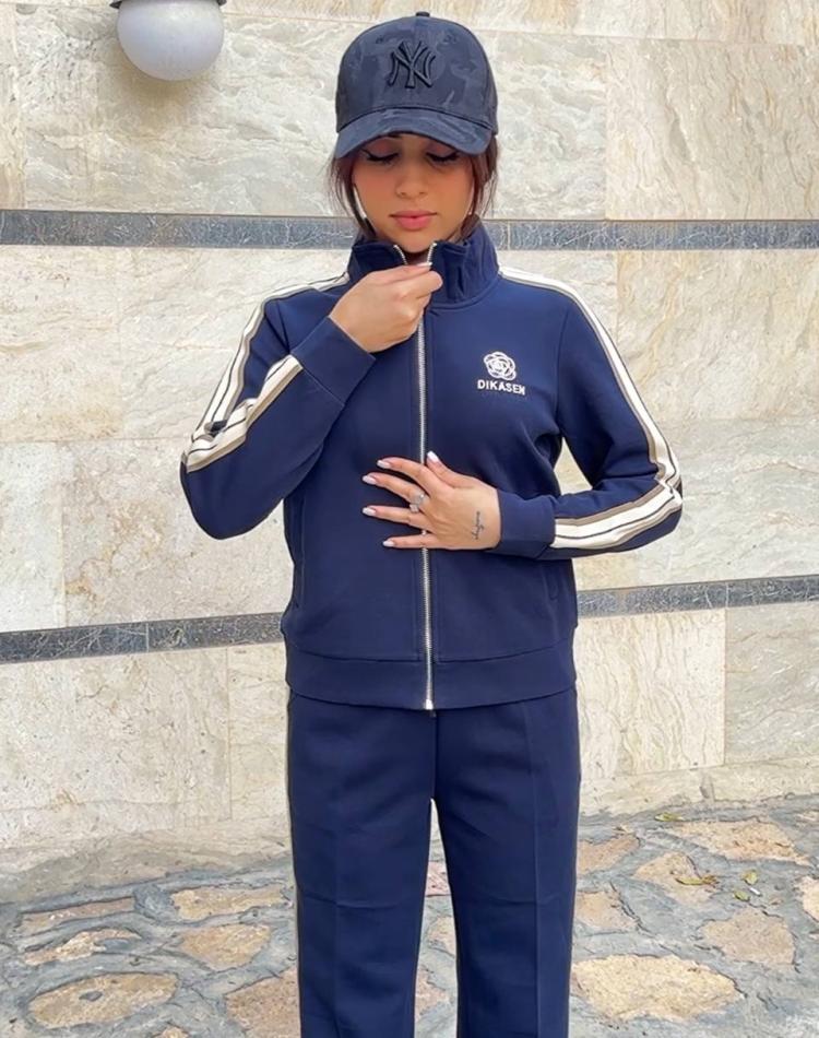 ست سويشرت شلوار گل نگيني