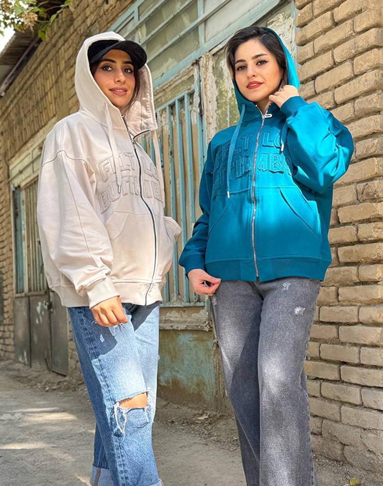 سويشرت جلو نوشته