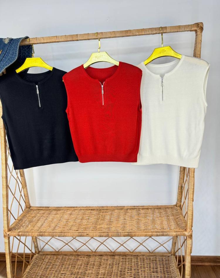 تاپ جلو زيپ