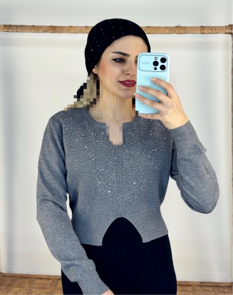 کراپ بافت نگینی