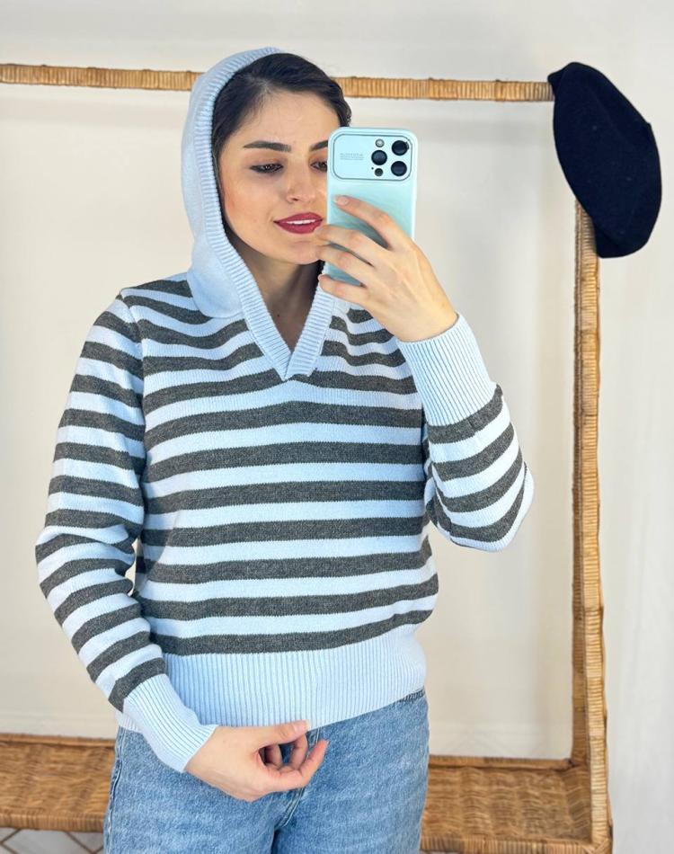 هودي بافت راه راه