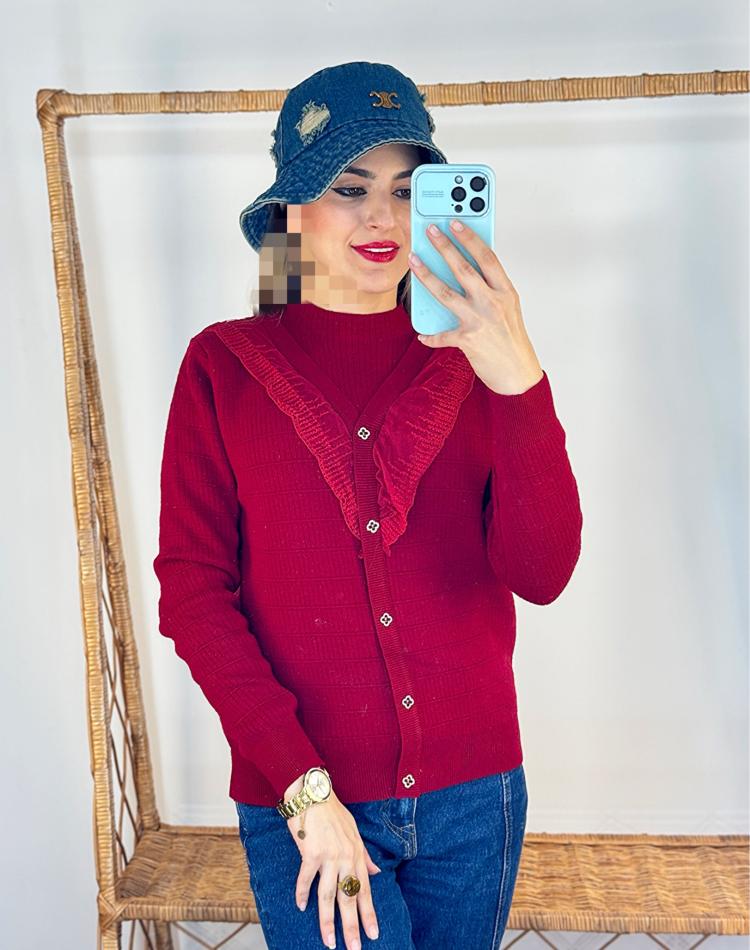 بافت طرح ژاکت