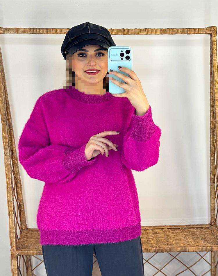 بافت موهر تک رنگ